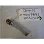 Kenmore DISHWASHER Thermostat  W10339563, Thermostat bracket  W10300703  used