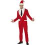 Smiffy's Santa Cool Men's Stylish Red and White Suit Adult Costume Size Medium