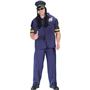 Way High Patrolman Jamaican Rasta Pothead Cop Adult Costume