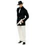 Shirley of Hollywood Men's Gangster Man Costume Size L/XL Chest 40-44