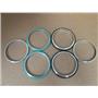 (6) MFG Unknown NW 63 ST/ST Centering Ring Assy, No Spacer (W/ O-Ring)