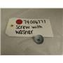 MAYTAG WHIRLPOOL STOVE 74006777 74006515 SCREW W/ WASHER NEW