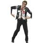 Men's Worked To Death Office Worker Zombie Costume Adult Male Large