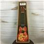 18" Wooden Ukulele Red Floral Hawaiian Print Tropical Party Accessory
