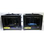 Lot of 2 Monoprice 11614 Dual Extrusion Desktop 3D Printers