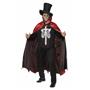 Reversible Vampire/Skeleton Adult Costume Large 42-44