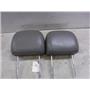 2005 - 2006 GMC 2500 HD SLT LEATHER FRONT SEAT HEAD RESTS BEIGE OEM