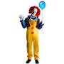 IT the Movie: Deluxe Pennywise Adult Costume with Mask Standard Size
