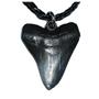 Megalodon Shark Tooth Necklace (Metal Replica)  1 1/2 inch  #10166 2o