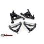 UMI Performance 303233-B GM G-Body Up and Low Front Control Arm Kit Delrin No Upper Ball Joint -BLK