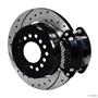 Wilwood Rear Disc Brake Kit Ford 9" Big New Style w/ 2.5 Offset Drilled Black
