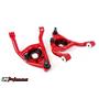 UMI Performance 4032-1-R GM A-Body Front Lower Control Arm .5" Taller Ball Joint Delrin Bush - Red