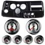69 Chevelle Black Dash Carrier w/ Auto Meter 5" American Muscle Gauges w/ Astro