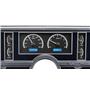 Dakota Digital 84-87 Buick Regal Analog Gauges Black Alloy Blue VHX-84B-REG-K-B