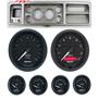 73-79 Ford Truck Silver Dash Carrier w/ Auto Meter 3-3/8" GT Gauges