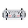 Dakota Digital 1937-38 Chevy Car VHX Dash Gauge Instruments System, SILVER ALLOY style and RED displ