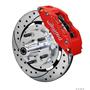 Wilwood 78-88 Monte Carlo Front Disc Brake Kit 12.19" Drilled Rotor Red
