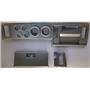 82-86 S10 Pickup Silver Dash Carrier w/Auto Meter Ultra Lite Electric Gauges