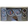 82-88 Chevy G Body Silver Dash Carrier w/Auto Meter Ultra Lite Electric Gauges