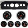 61-66 Ford Truck Black Dash Carrier w/Auto Meter Sport Comp Electric Gauges