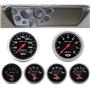 67 GTO Silver Dash Carrier w/Auto Meter Sport Comp Electric Gauges
