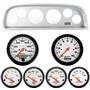 60-63 Chevy Truck Silver Dash Carrier w/Auto Meter Phantom Electric Gauges