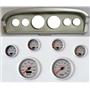 61-66 Ford Truck Silver Dash Carrier Concourse Silver Face Gauges