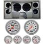 78-81 Chevy G Body Silver Dash Carrier Auto Meter Ultra Lite Mechanical Gauges