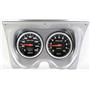 67 68 F Body Silver Dash Carrier w/Auto Meter 5" Sport Comp Electric Gauges