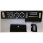 82-86 S10 Pickup Black Dash Carrier w/ Auto Meter Sport Comp Mechanical Gauges