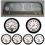 64 Chevy Truck Silver Dash Carrier w/ Auto Meter Phantom Electric Gauges