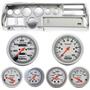 70-72 Chevelle Sweep Silver Dash Carrier Auto Meter Ultra Lite Mechanical Gauges