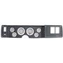 79-81 Camaro Black Dash Carrier w/ Auto Meter Ultra Lite Electric Gauges