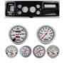 73-79 Ford Truck Carbon Dash Carrier w/ Auto Meter Ultra-Lite Mechanical Gauges