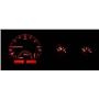 55-86 Jeep CJ VHX System, Silver Face - Red Display
