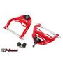 UMI Performance 4033-1-R GM A-Body UMI Upper Front Control Arm Kit 1/2" Taller Ball Joint - Red