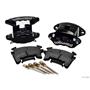 WILWOOD # 140-1209 D154 CALIPERS & PADS FRONT DUAL PISTON 1.04" BLACK