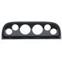 60-63 Chevy Truck Carbon Dash Carrier Panel for 3-3/8", 2-1/16" Gauges