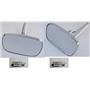 Morris Classic CLEAR SHOT V2 MIRROR GM Square Side View Outer Door mirror Pair