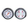 1954-1955 Chevrolet Chevy Truck Direct Fit Gauge Velocity White CT54VSW52