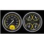1951-1952 Chevrolet Chevy Direct Fit Gauge Auto Cross Yellow CH51AXY62