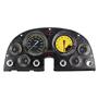 1963 - 1967 Chevy Corvette Direct Fit Gauge Auto Cross Yellow CO63AXY
