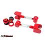 UMI 78-88 Regal El Co G-Body Adjustable Upper Control Arms- Poly Bushings - Red