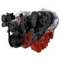 Black Diamond Chevy LS Engine Mid Mount Serpentine Kit - ProCharger - AC & Alternator