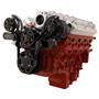 CVF Racing Black Diamond Chevy LS Engine Mid Mount Serpentine Kit - Alternator Only