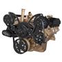 Black Diamond Serpentine System for Oldsmobile 350-455 - Power Steering & Alternator