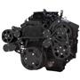 Stealth Black Serpentine System for LT1 Generation II - AC, Power Steering & Alternator