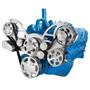 Serpentine System for AMC Jeep 304, 360 & 401 - Power Steering & Alternator - All Inclusive