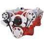 Serpentine System for SBC 283-350-400 - AC & Alternator with Electric Water Pump - All Inclusive