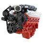 CVF Racing Stealth Black Chevy LS Serpentine Kit - Edelbrock - Power Steering & Alternator